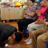큰절 당선 사례