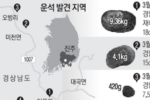 운석등록제 실시… 국외 반출 금지법 발의