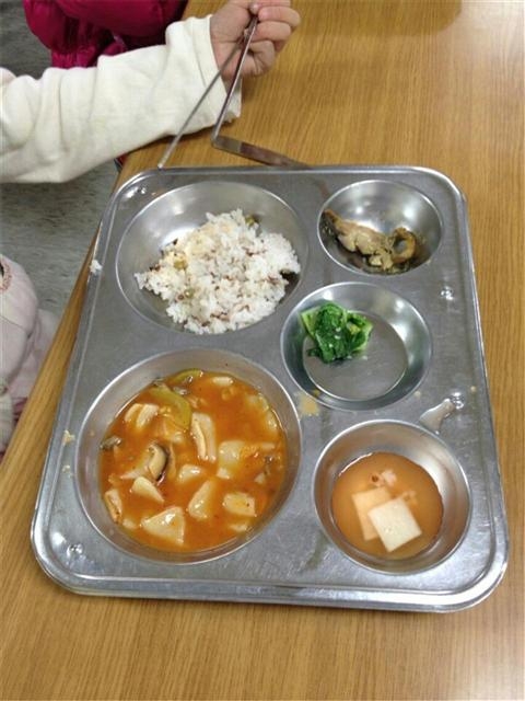 서울 청운초등학교 급식 논란.