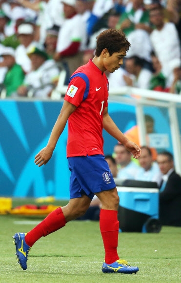 <월드컵2014> 교체되는 박주영