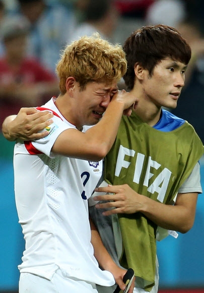 <월드컵2014> ’막내의 눈물’