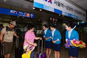 인천공항행 KTX개통