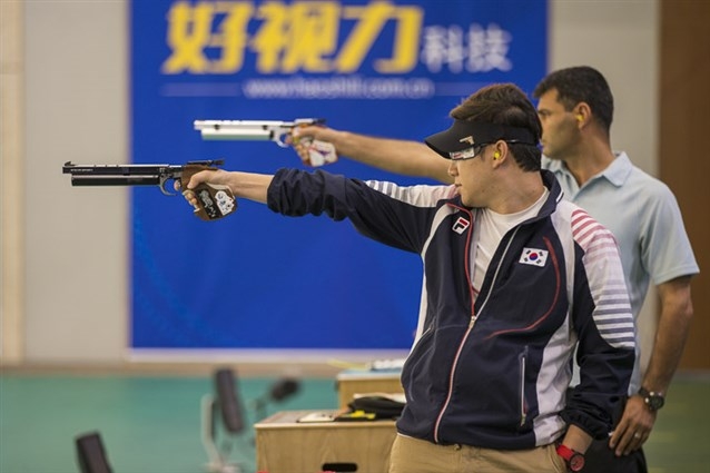 한국 남자 권총의 간판 진종오(KT) 사진=국제사격연맹(ISSF) 공식 홈페이지
