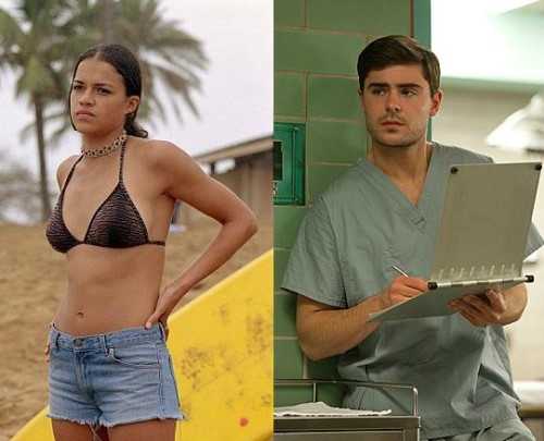 미셸 로드리게즈, 카라 델레바인, 잭 에프론