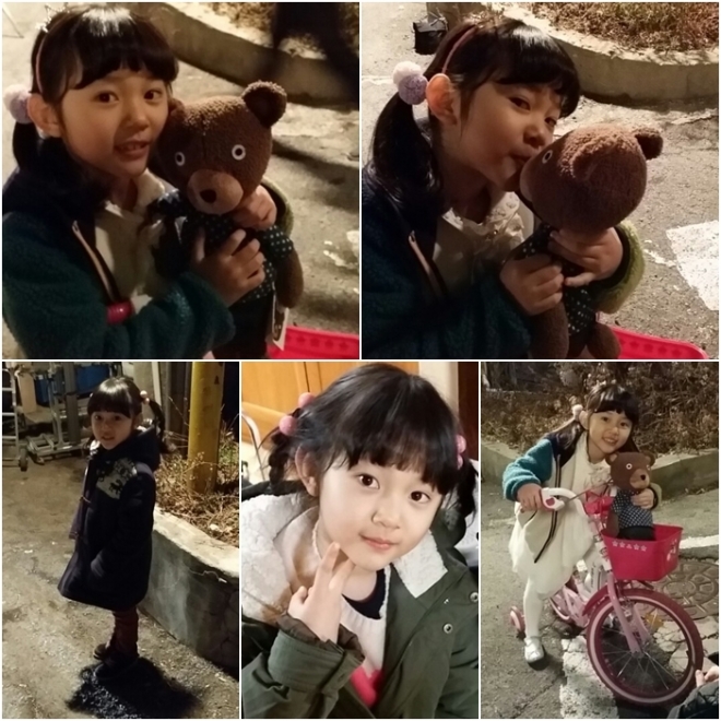 ‘좋은 친구들’ 아역 황채원 비하인드 컷