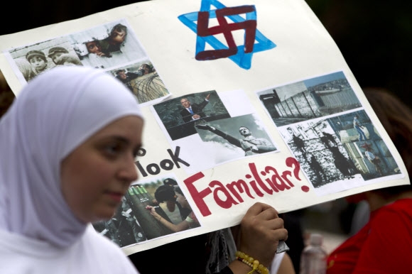 “나치 닮은 이스라엘” 규탄시위 