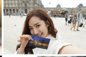 박민영 파리 근황, 샹젤리제 거리에 동양 인형이...