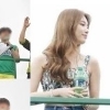 수지 해명, 남자 손이 수지 허벅지를?