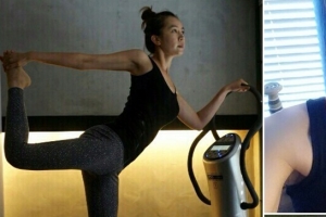 김유미, 레깅스 입고 ‘큐티라인’ 탄탄 몸매 애플힙 과시