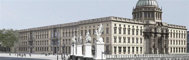 2019년 완공 예정인 베를린성-훔볼트 포럼. 베를린성-훔볼트 포럼 제공