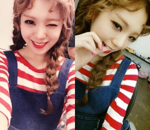 오렌지캬라멜 나처럼 해봐요