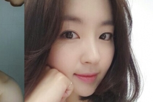 박진서 화장품 CF 촬영장 셀카, 자체발광 피부 눈길