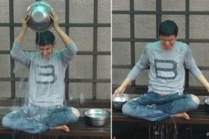 임주환 루게릭병 환자 위해 ‘얼음물 샤워 캠페인’ 동참