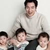 송일국 세 쌍둥이 화보 “딸 쌍둥이 낳고 싶어 이름까지 지어놨다” 이름보니