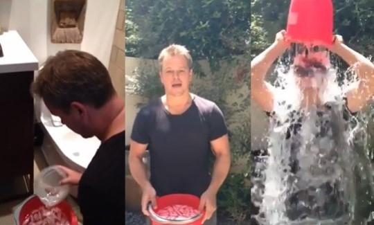 맷 데이먼 아이스버킷챌린지