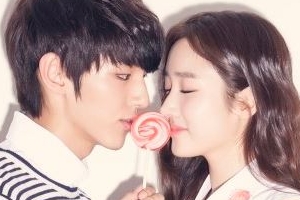 비아이지 건민 사탕키스 화보, 상대 여배우는 신인 심리아