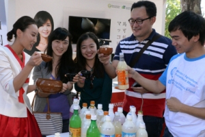 “항암물질 마시자” 전주 막걸리촌 다시 ‘들썩’