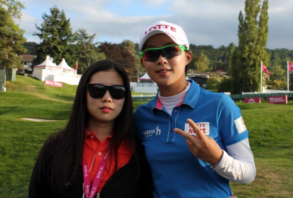 LPGA 에비앙 챔피언스 3라운드 1위 김효주