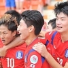 AFC U-16 16세 이하 청소년 대표팀 한국 북한 축구 결승전 후반 2-1로 팽팽한 접전