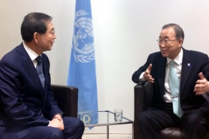 반총장 만난 朴시장… “유엔 노령화 기구 서울에 만들자”