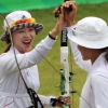 여자 양궁 컴파운드 금메달, 적수가 없다…10-9-9 환상적 플레이