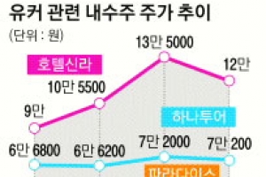 [증시 전망대] 1000만 유커 시대 수혜주 주목하라