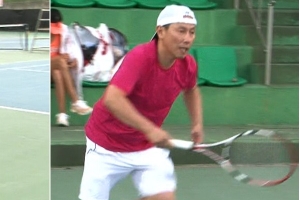 윤종신 예체능 기습 출연, 테니스 실력 전격 공개