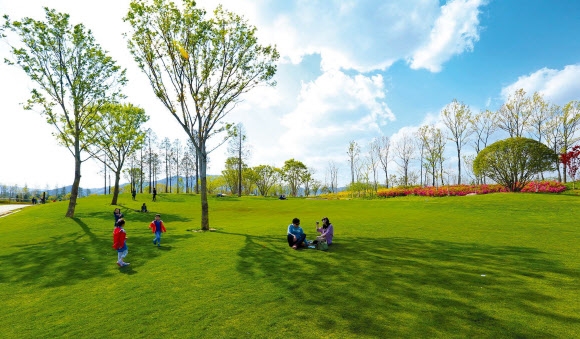 순천만 정원 야외결혼식장