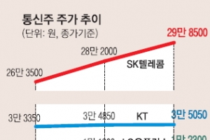 [증시 전망대] 코스피 부진 속 ‘단통법’ 날개 단 통신주