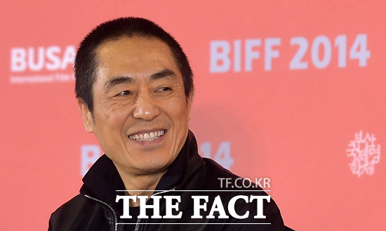 부산국제영화제 찾은 장이모 감독
