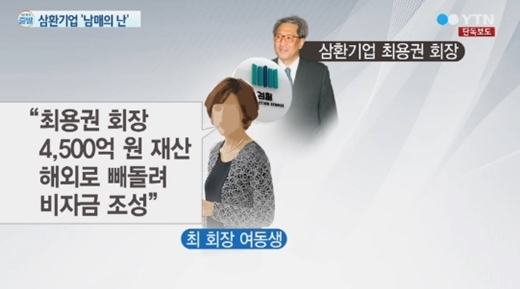 삼환기업 남매의 난. / YTN