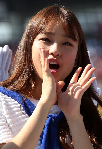 손연재, ’연세대 파이팅’