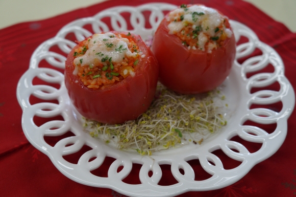 토마토 비빔밥