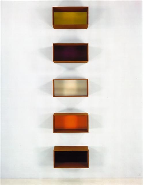 엄격한 직선과 사각형, 분명한 색상에서 드러나는 확고함이 느껴지는 작품 ‘무제’(1992년). 국제갤러리 제공