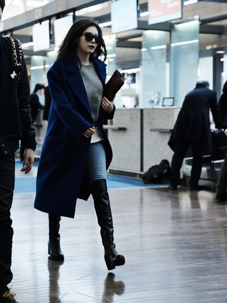 현아, 공항 직찍