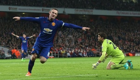 루니 결승골 맨유