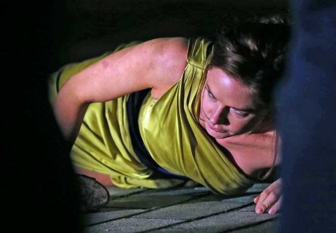 할리우드 톱스타 톰 크루즈의 액션 시리즈 ‘미션 임파서블5’(5편)의 촬영이 한창인 가운데 스웨덴 여배우 레베카 퍼거슨(31)의 촬영 장면이 29일(현지시간) 미국 연예매체 스플래시닷컴에 의해 전해졌다. 사진=TOPIC / SPLASH NEWS(www.topicimages.com)