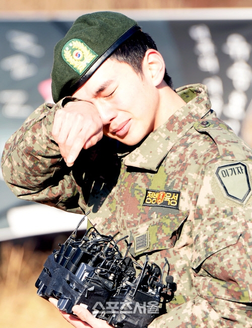 유승호 전역. 스포츠서울 제공