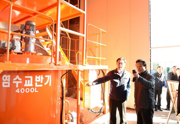 朴안전처 장관, 고속도로 폭설대책 점검