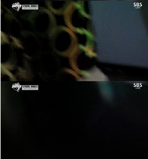 SBS 가요대전 방송사고. / SBS