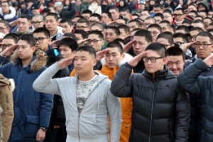 아듀! 306보충대…마지막 입영 신고