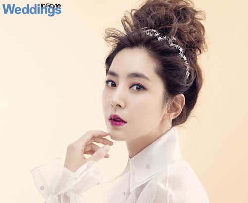 배우 한채아, 웨딩화보 공개 우아한 겨울여왕으로 ‘변신’