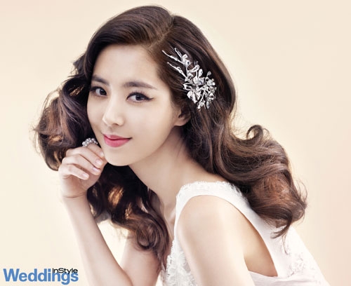 배우 한채아, 웨딩화보 공개 우아한 겨울여왕으로 ‘변신’