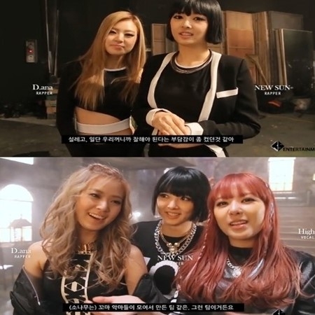 신인걸그룹 소나무