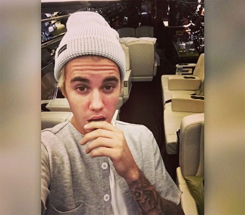 개인 제트기 산 저스틴 비버