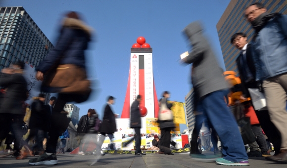 사랑의 온도 작년보다 ‘2도’ 더 추워요