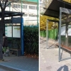 주민들 버스 기다리는 동안 따뜻하도록…