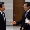 박원순 시장, 국민안전처 장관과 무슨 얘기 중?