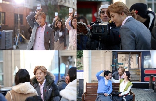 예능 샛별 강남, 광고 촬영 비하인드 컷 공개 ‘나면주 어디갔어?’