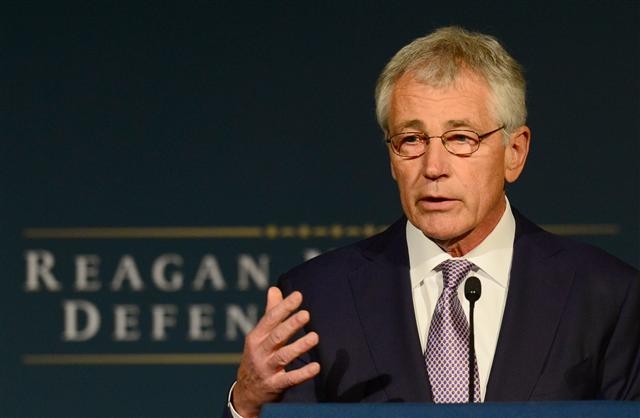 척 헤이글 미국 국방장관 AFP 연합뉴스